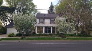 Mid-1800s farmhouse for rent in Wilmette school district